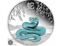 1 oz, Lunar colorat, Anul Șarpelui - 2025