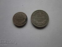 LOT 5 STOTINKI 1913 AND 20 STOTINKI 1912 FROM 1 STOTINKA !!!