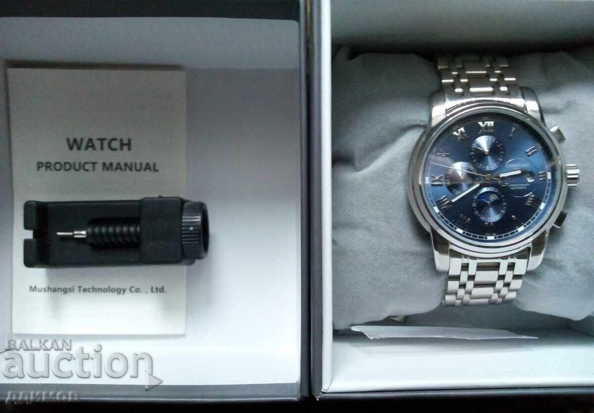 Mechanical watch chronograph automatic CARNIVAL 1986 - 5