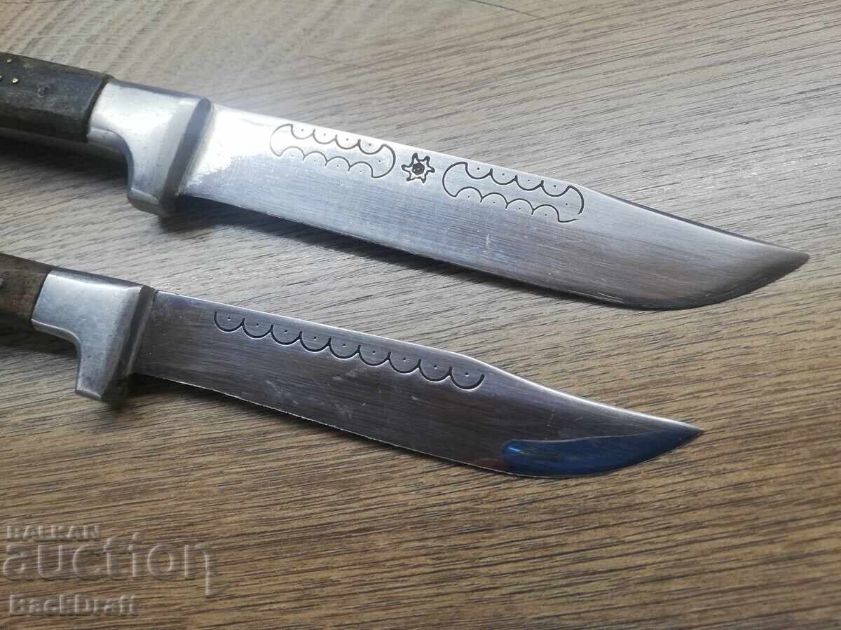 2 броя Стари Ножове,Нож,Острие Майстор Тодор Лалев-Габрово - 5 2 броя Стари Ножове,Нож,Острие Майстор Тодор Лалев-Габрово - 5