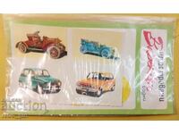 Стари водни лепенки на  автомобили.