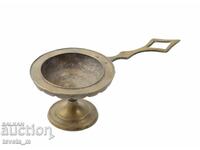 Vas de bronz pentru prezentarea jarului cu tughra - Imperiul Otoman