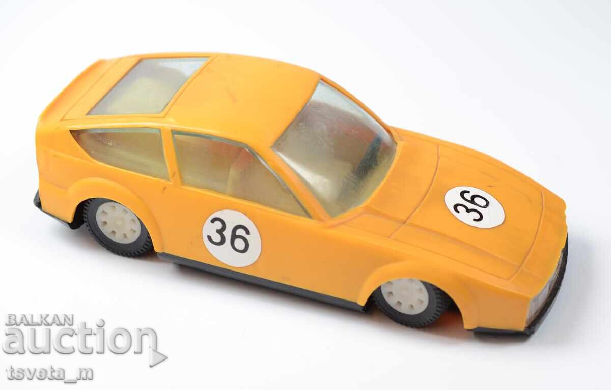 Πλαστικό αγωνιστικό αυτοκίνητο παιδικά παιχνίδια, σοσιαλιστικό με τιμή 10.00 BGN | € 5.11 Πλαστικό αγωνιστικό αυτοκίνητο παιδικά παιχνίδια, σοσιαλιστικό με τιμή 10.00 BGN | € 5.11