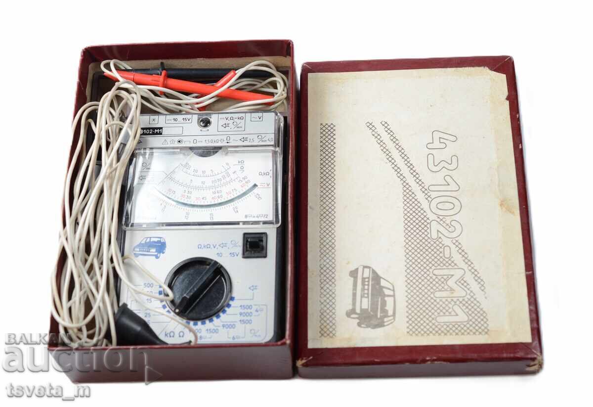 Aparat de măsurare combinat electric model 43102-M1 URSS soc Aparat de măsurare combinat electric model 43102-M1 URSS soc