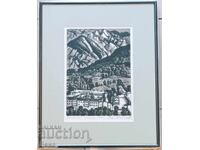 Veselin Staykov engraving 1967