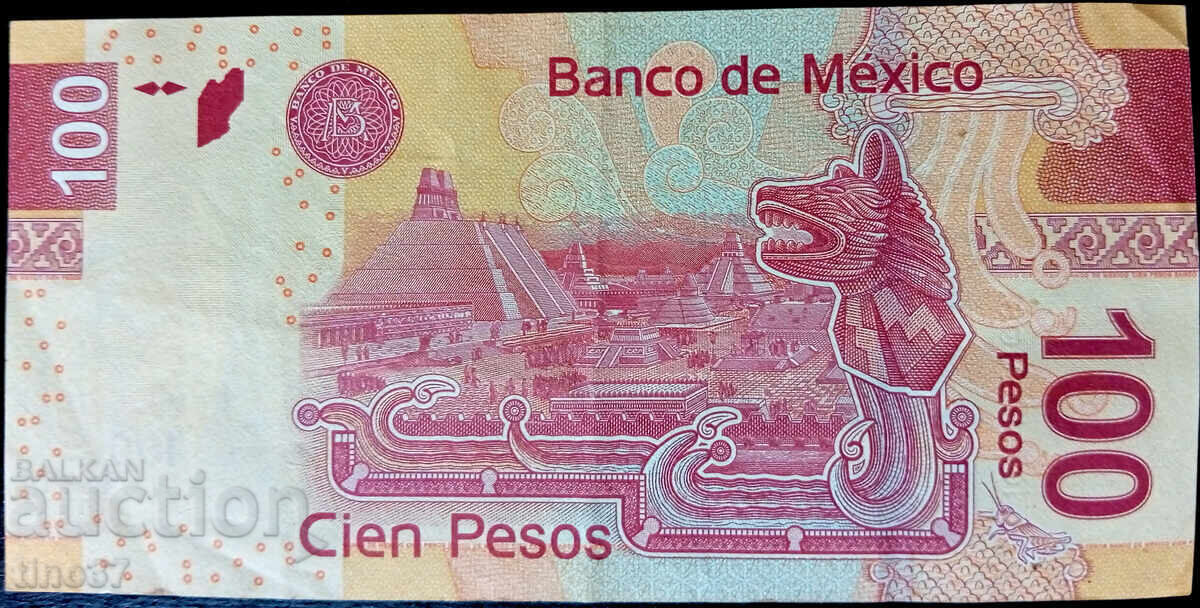 Auction tino37 - MEXICO - 100 PESOS - 2010 - VF+ Auction tino37 - MEXICO - 100 PESOS - 2010 - VF+