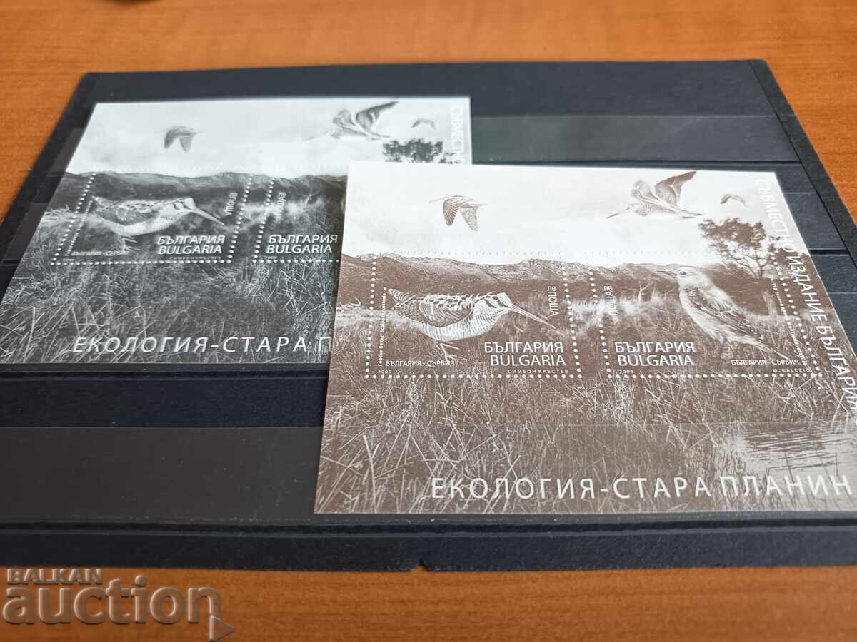 Σουβενίρ μπλοκ "Οικολογία - Στάρα Πλάνινα" του 2009, Νο. 4869 με τιμή 9.00 BGN | € 4.60 Σουβενίρ μπλοκ "Οικολογία - Στάρα Πλάνινα" του 2009, Νο. 4869 με τιμή 9.00 BGN | € 4.60
