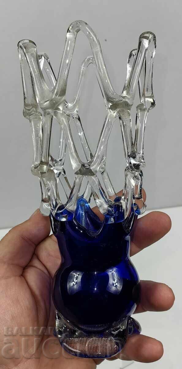 VAZĂ DIN STICLĂ VAZĂ SUFLATĂ TIP MURANO REZISTENTĂ - 6