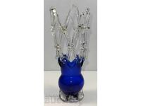 GLASS VASE VASE BLOWN GLASS MURANO TYPE DURABLE