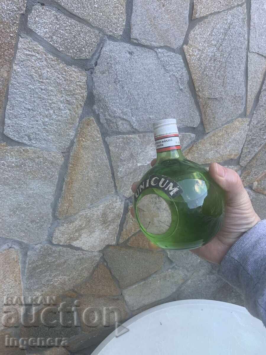 STICLĂ DE LICHIOR DIN ANII '70 PLINĂ SIGILATĂ - 0.5 LITRI - 6