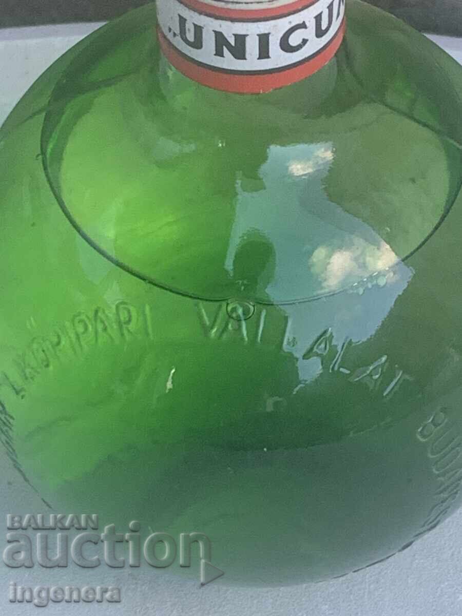 STICLĂ DE LICHIOR DIN ANII '70 PLINĂ SIGILATĂ - 0.5 LITRI - 7