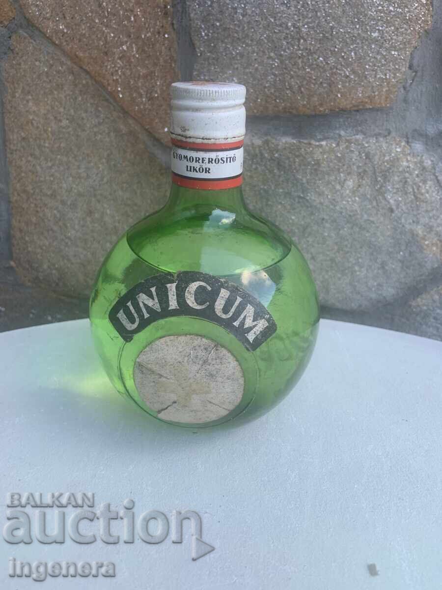 STICLĂ DE LICHIOR DIN ANII '70 PLINĂ SIGILATĂ - 0.5 LITRI