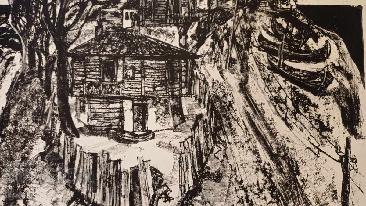 Λυμπομίρ Γιορντάνοφ - πρώιμα χαρακτικά - 6 Λυμπομίρ Γιορντάνοφ - πρώιμα χαρακτικά - 6