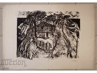 Lyubomir Ĭordanov - grafică timpurie