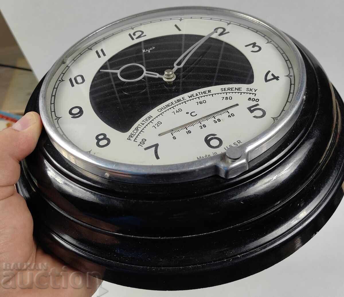 CEAS DE PERETE SOȚIAL MAYAK TERMOMETRU PENTRU DECORARE NU FUNCȚIONEAZĂ - 6