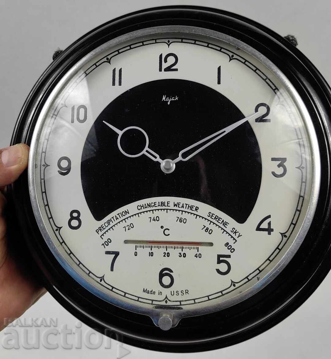 CEAS DE PERETE SOȚIAL MAYAK TERMOMETRU PENTRU DECORARE NU FUNCȚIONEAZĂ