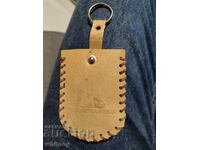 Vechi breloc de piele Burgas, 30 ani "Montaji"