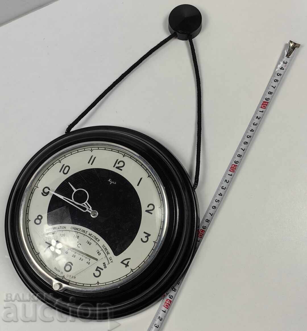 Livrarea CEAS DE PERETE SOȚIAL MAYAK TERMOMETRU PENTRU DECORARE NU FUNCȚIONEAZĂ