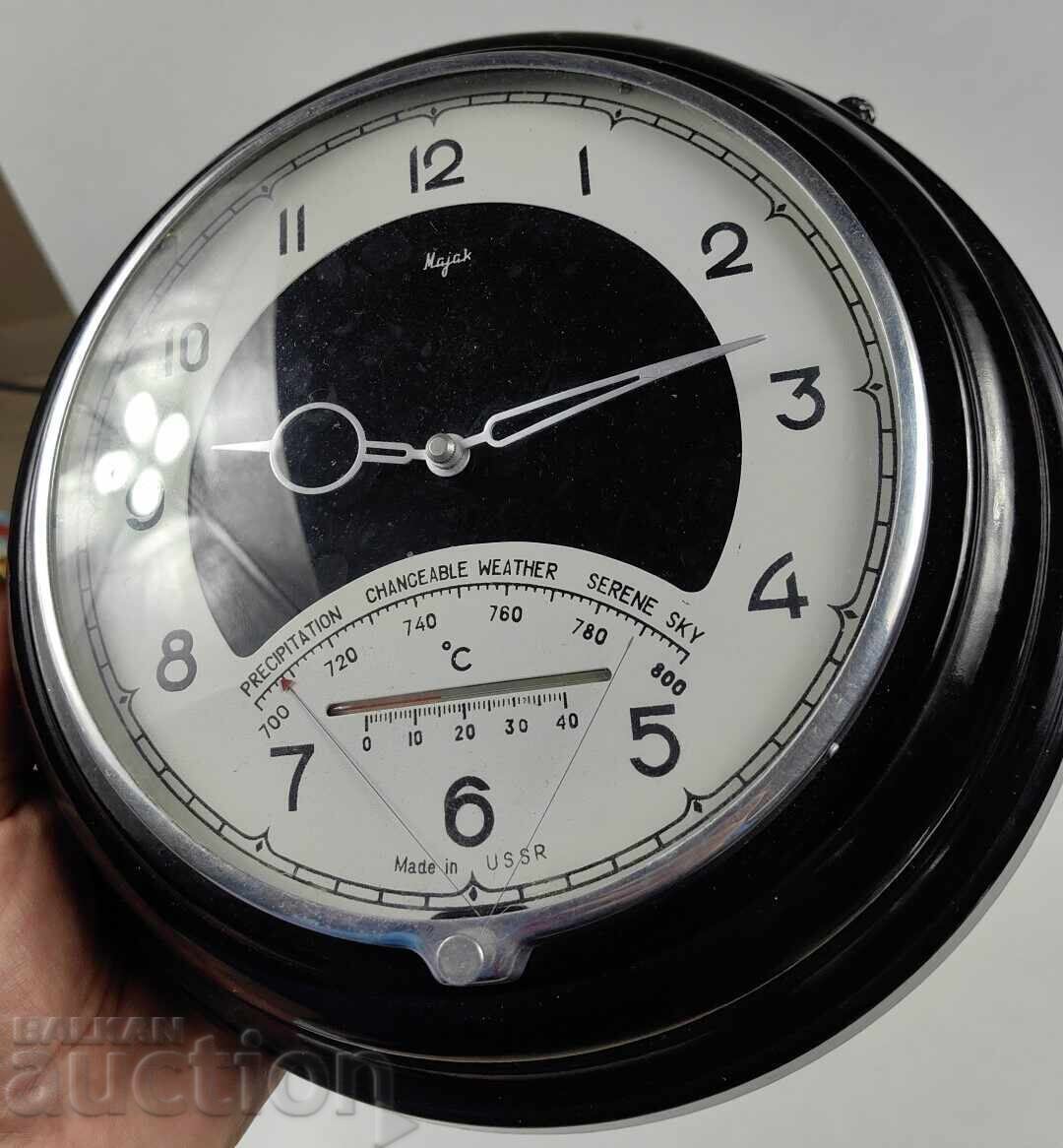 CEAS DE PERETE SOȚIAL MAYAK TERMOMETRU PENTRU DECORARE NU FUNCȚIONEAZĂ - 5