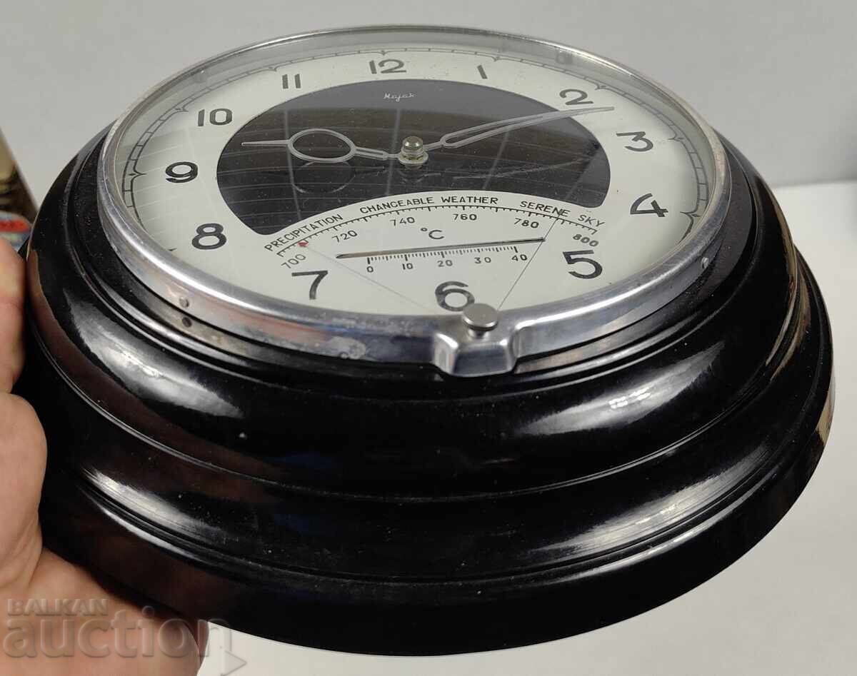 CEAS DE PERETE SOȚIAL MAYAK TERMOMETRU PENTRU DECORARE NU FUNCȚIONEAZĂ - 6