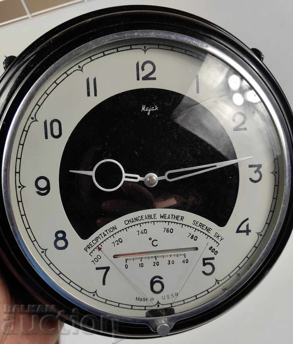 CEAS DE PERETE SOȚIAL MAYAK TERMOMETRU PENTRU DECORARE NU FUNCȚIONEAZĂ