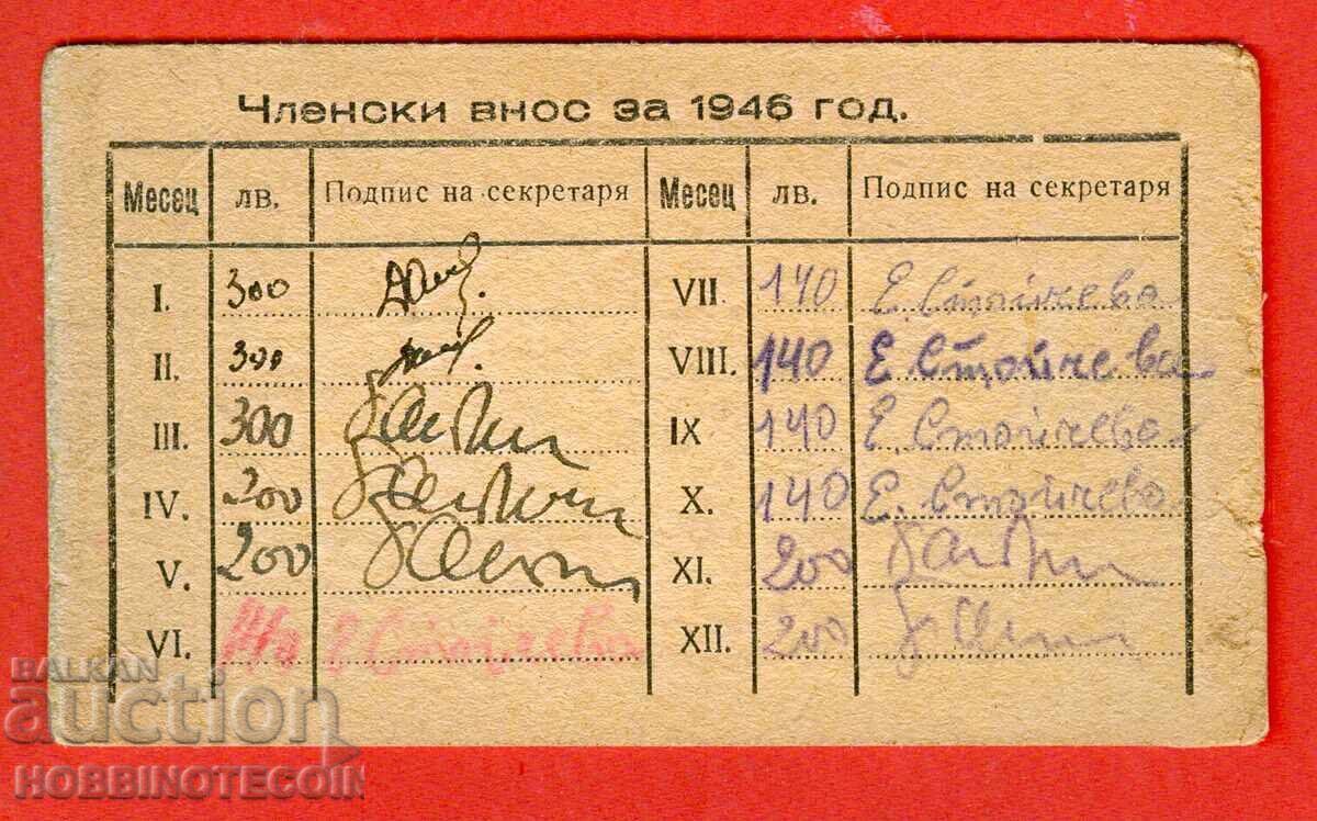 ΒΟΥΛΓΑΡΙΑ ΕΙΣΙΤΗΡΙΟ ΕΡΓΑΤΙΚΟ ΚΟΜΜΑ ΚΟΜΜΟΥΝΙΣΤΕΣ ΚΑΡΤΖΑΛΙ με τιμή 19.99 BGN | € 10.22