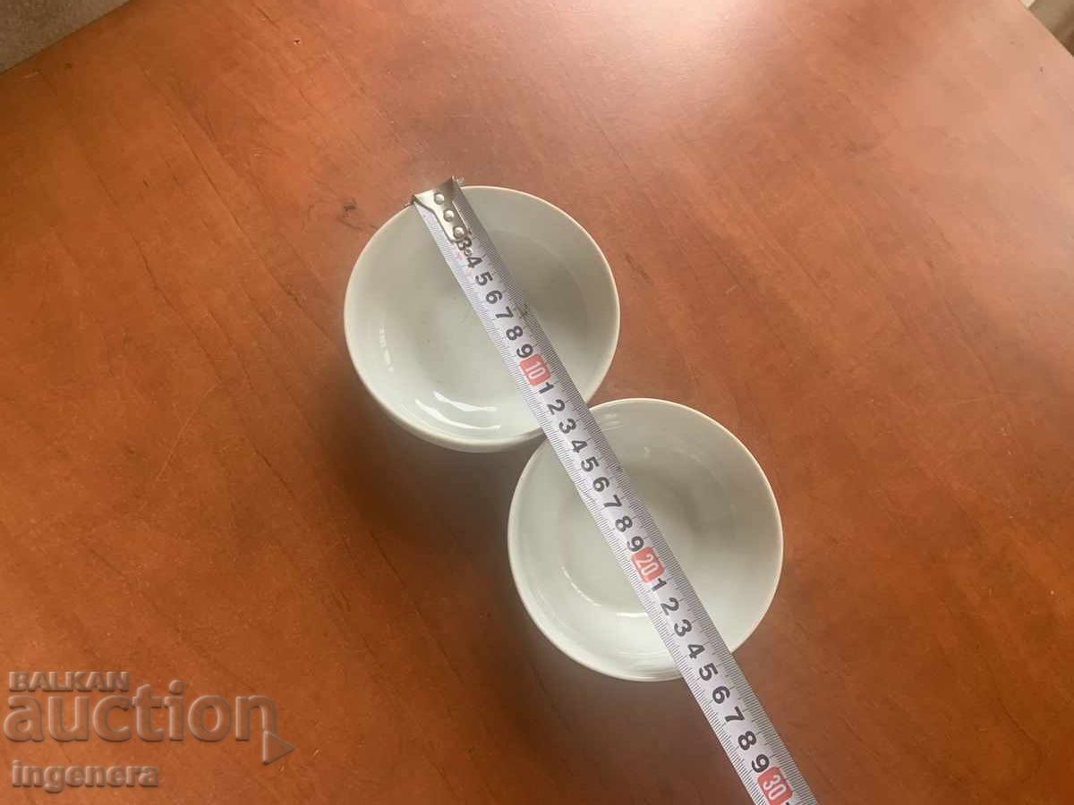 Πορσελάνινη κούπα με σήμανση Βουλγαρία - 2 τμχ - 6