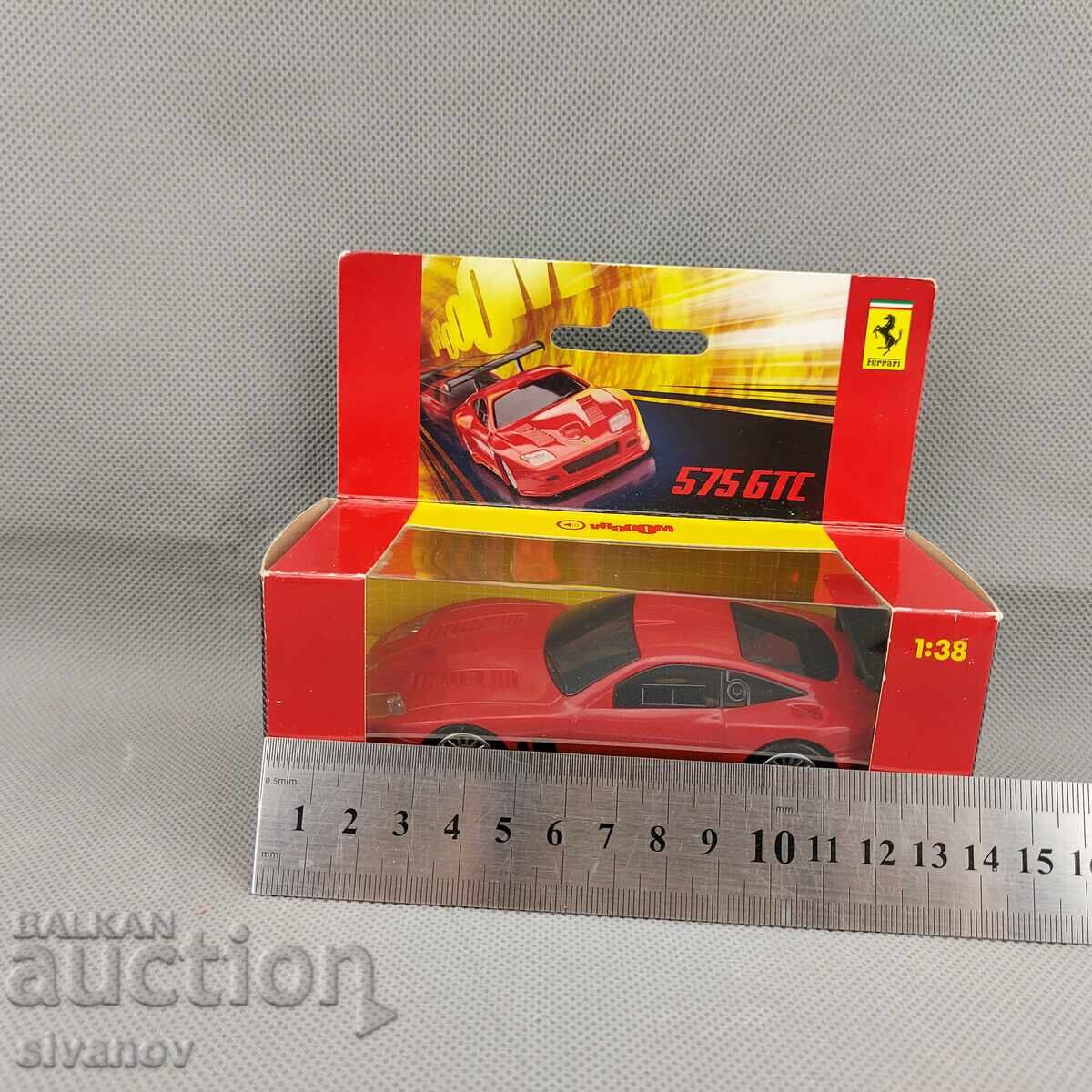 Ferrari 575 GTC car Hot Wheels 1:38 Shell V Power #3139 - 6