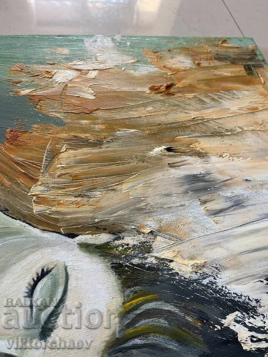 Licitație Tablou mare interesant - 100/60cm