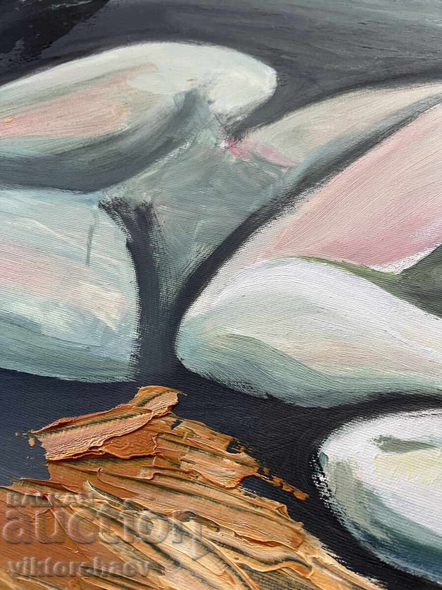 Παράδοση Ενδιαφέρον μεγάλο πίνακα - 100/60εκ