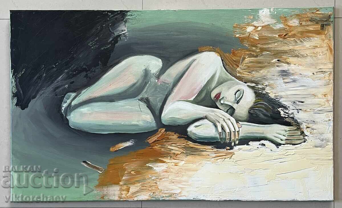 Ενδιαφέρον μεγάλο πίνακα - 100/60εκ