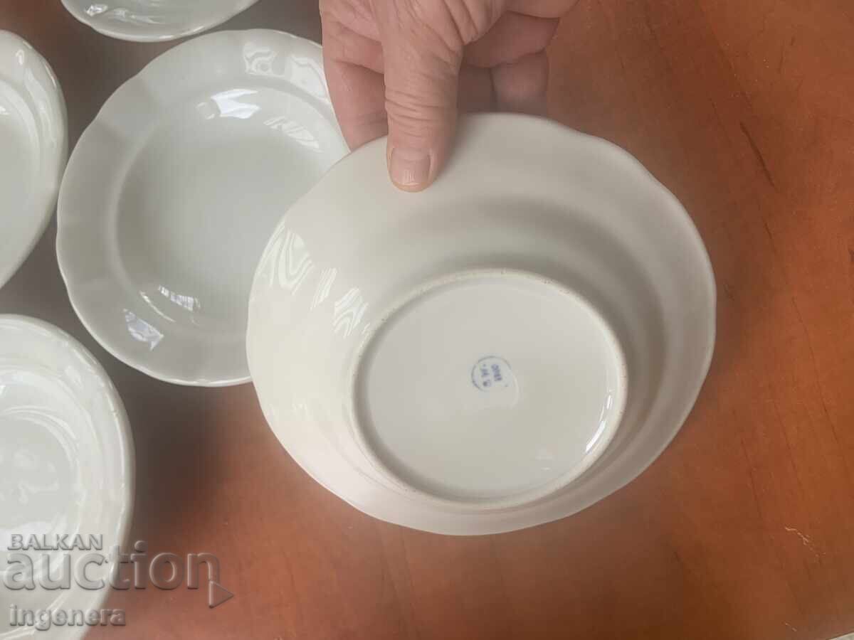 Delivery of PORCELAIN PLATE BULGARIA MARKING - 5 PIECES Delivery of PORCELAIN PLATE BULGARIA MARKING - 5 PIECES