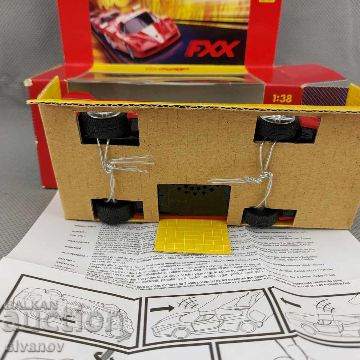 Ferrari FXX играчка кола Hot Wheels 1:38 Shell V Power #3141 - 5 Ferrari FXX играчка кола Hot Wheels 1:38 Shell V Power #3141 - 5