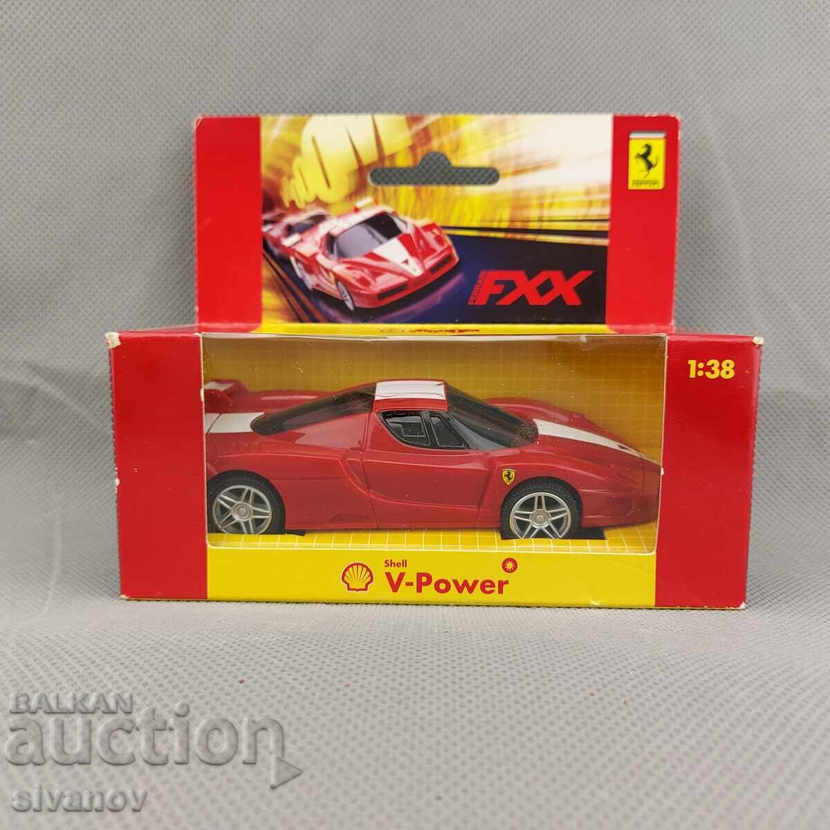 Ferrari FXX играчка кола Hot Wheels 1:38 Shell V Power #3141 Ferrari FXX играчка кола Hot Wheels 1:38 Shell V Power #3141