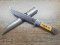 Star Knife Hristo Metev-Gabrovo, Bone Handle with Sheath