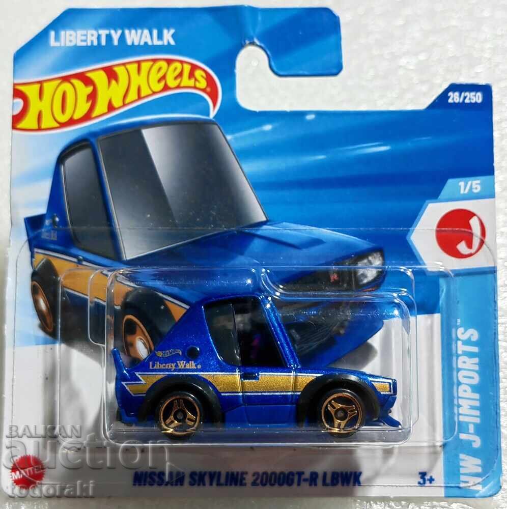 Hot Wheels Nissan Skyline 2000 GT-R LBWK 1:64 Nissan Skyline Hot Wheels Nissan Skyline 2000 GT-R LBWK 1:64 Nissan Skyline