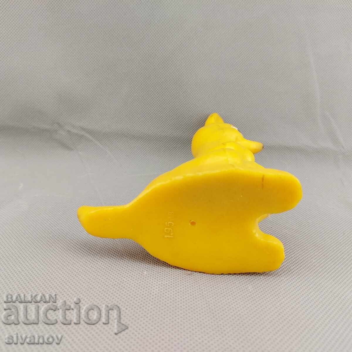 Παλιό λαστιχένιο παιχνίδι καγκουρώ από το 1970, βουλγάρικο #3153 - 5 Παλιό λαστιχένιο παιχνίδι καγκουρώ από το 1970, βουλγάρικο #3153 - 5