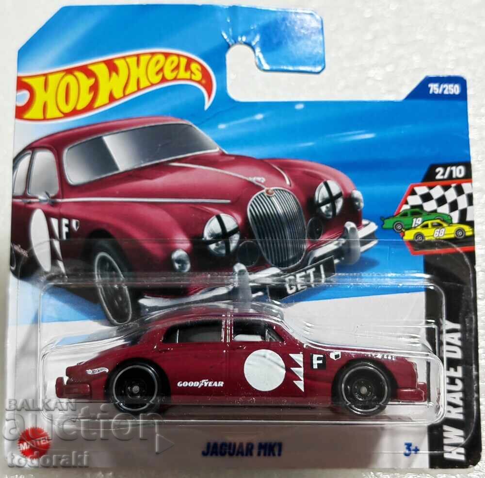 Hot Wheels Jaguar MK1 Car 1:64 Hot Wheels Jaguar