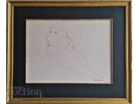 Dimităr Kazakov - Neron 1933-1992 Portret de doamnă III 1980