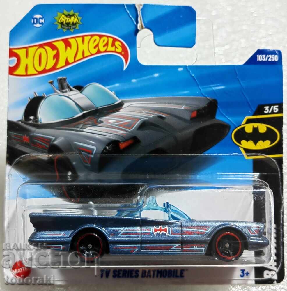 Hot Wheels τηλεοπτικής σειράς Batmobile Kolichka Khot Uils Batmobil