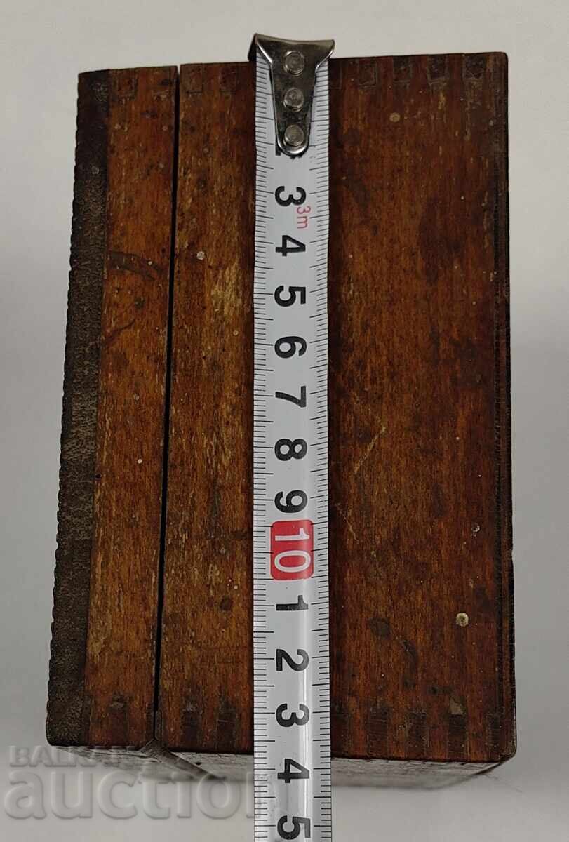 Pyrography Wooden Box for Alarm Clock, Desk Clock with price 25.00 BGN | € 12.78