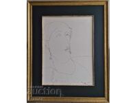 Dimitŭr Kazakov - Neron 1933-1992 Portret de doamnă II 1980