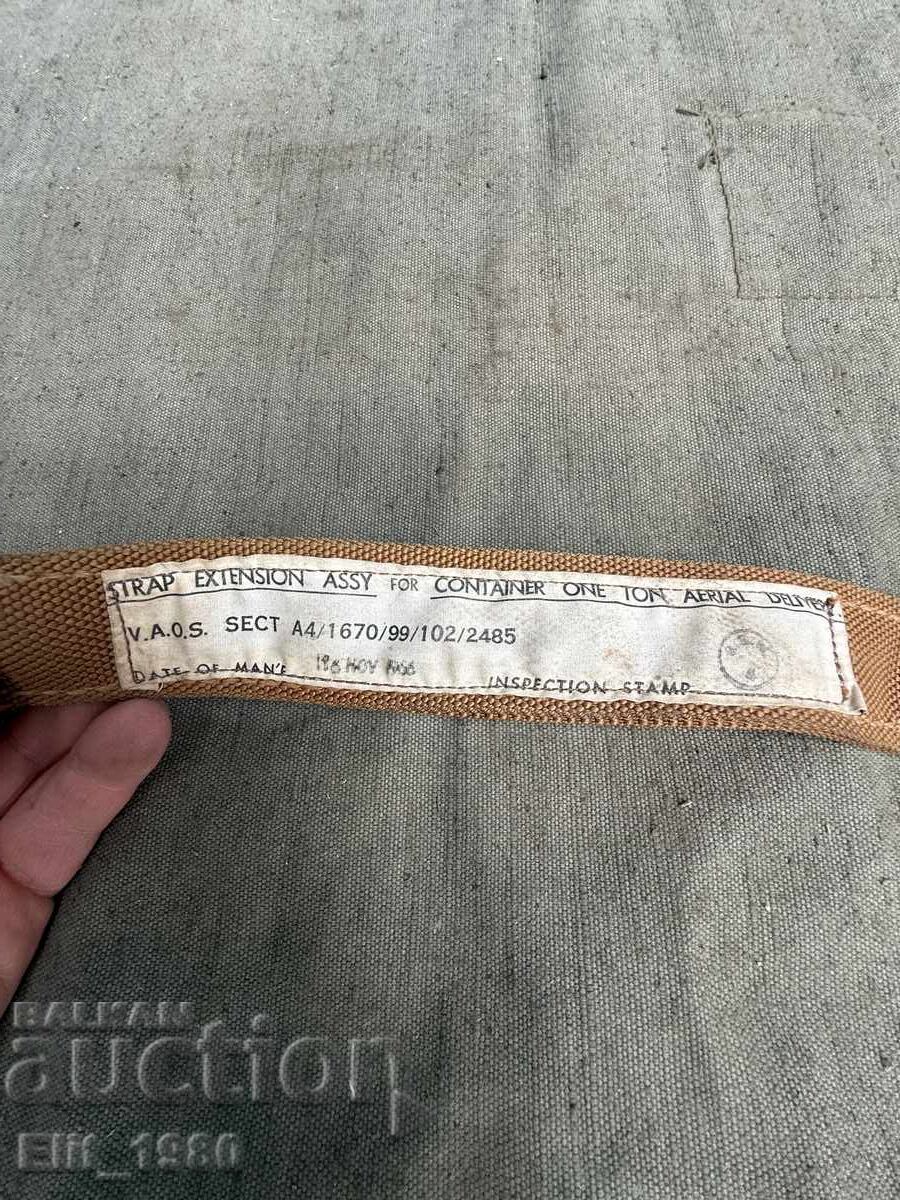 Δημοπρασία Αμερικανικός Ιμάντας Αλεξιπτώτου