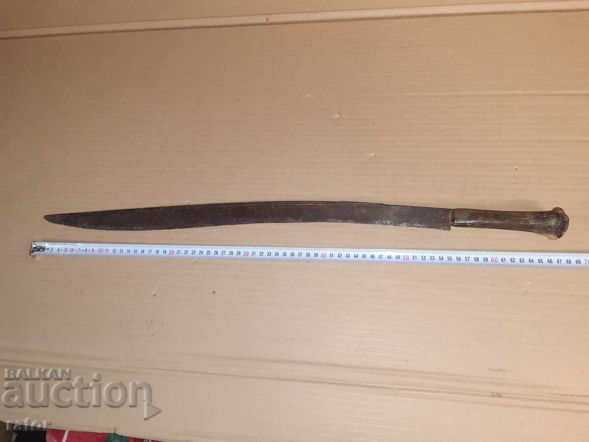 Authentic old YATAGAN, knife, saber, blade Authentic old YATAGAN, knife, saber, blade
