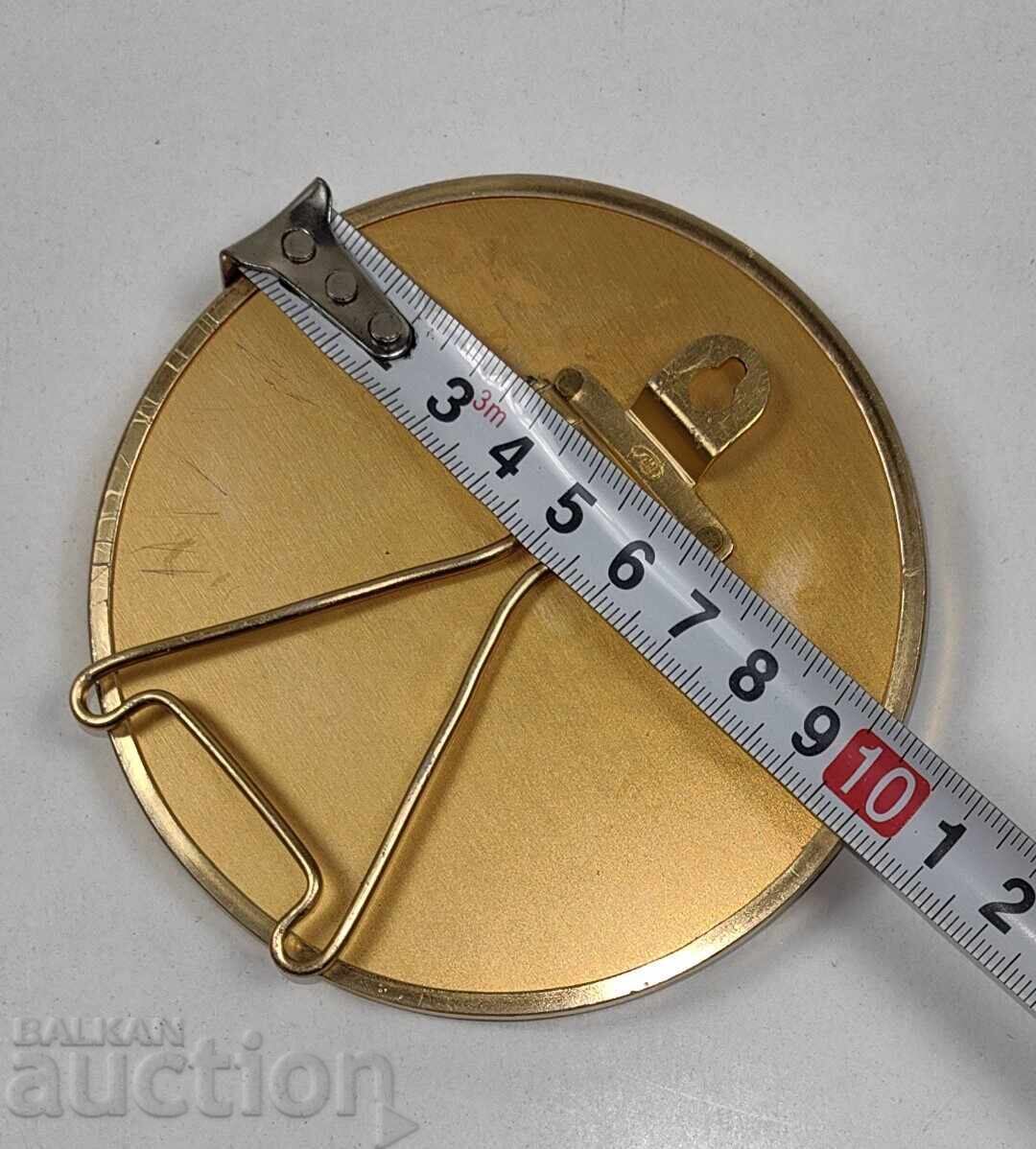 Παράδοση ΑΥΘΕΝΤΙΚΟ ΣΟΣΙΑΛΙΣΤΙΚΟ ΜΕΤΑΛΛΙΚΟ ΑΝΑΓΛΥΦΟ ΛΕΝΙΝ ΜΕ ΣΗΜΑΝΣΗ ΣΠΑΝΙΟ