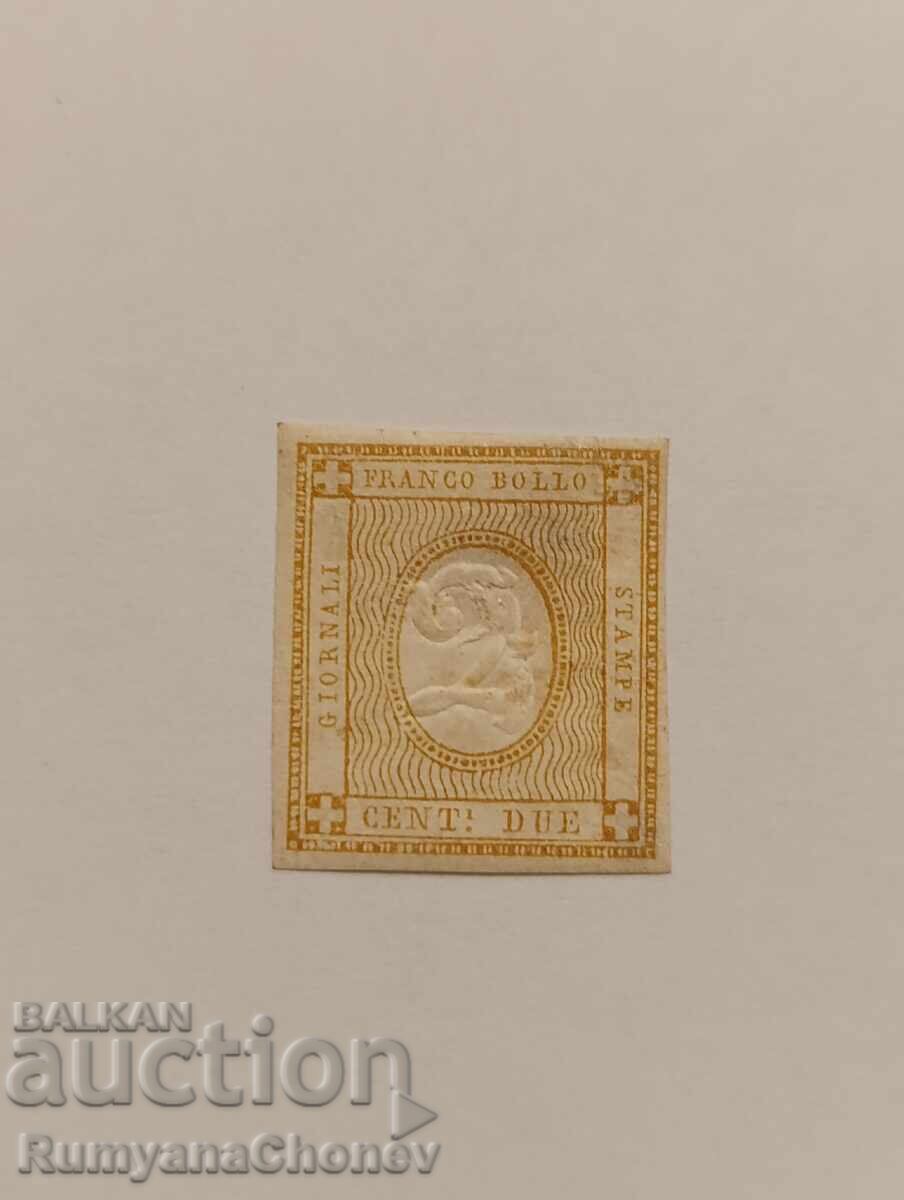 Пощенска марка Италия 1862