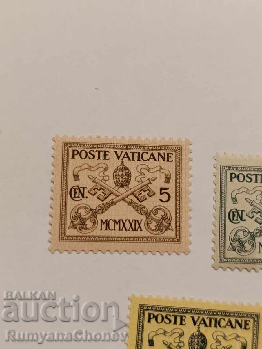 Γραμματόσημα Βατικανού 1929 με τιμή 7.00 BGN | € 3.58