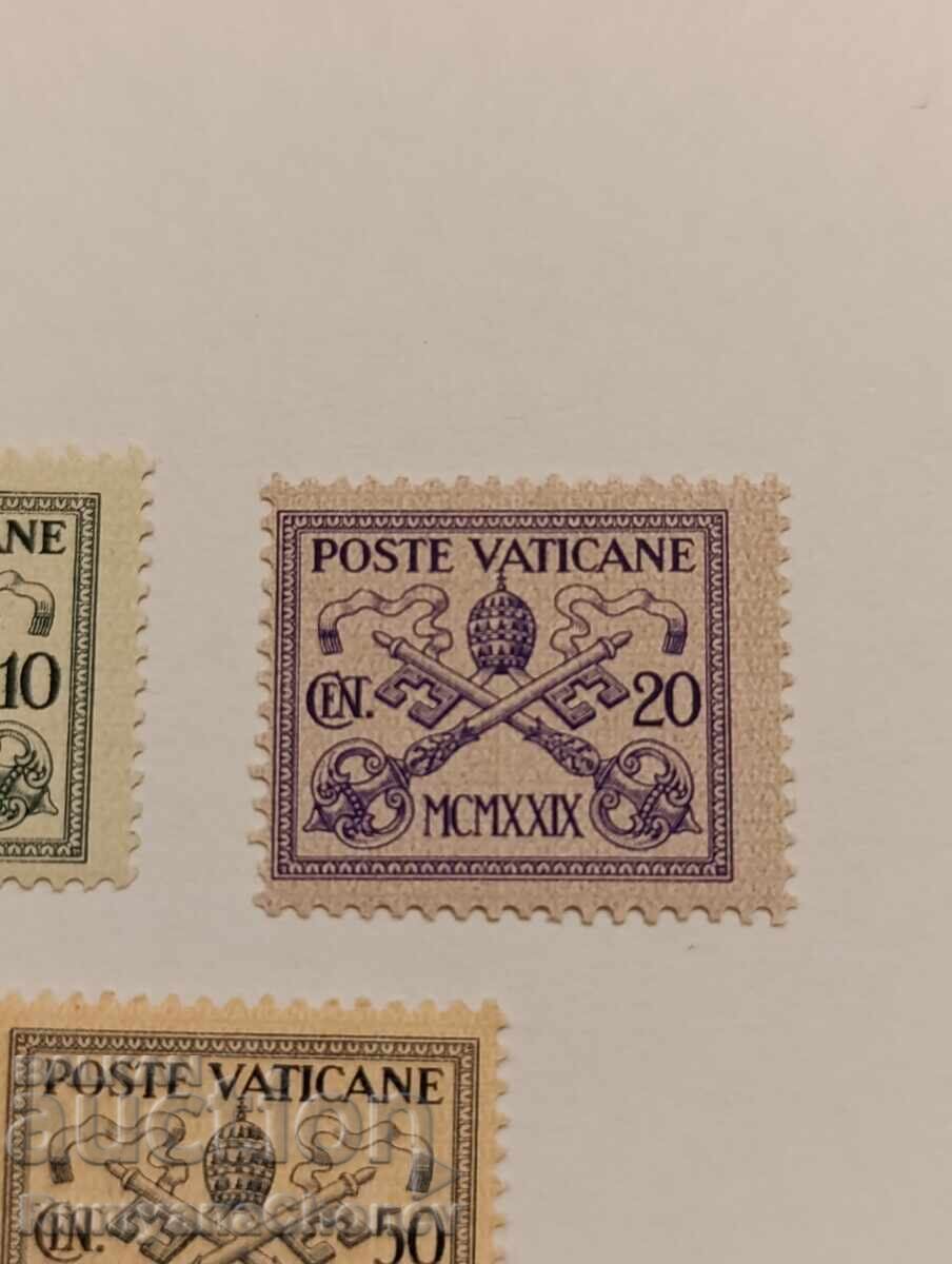 Παράδοση Γραμματόσημα Βατικανού 1929