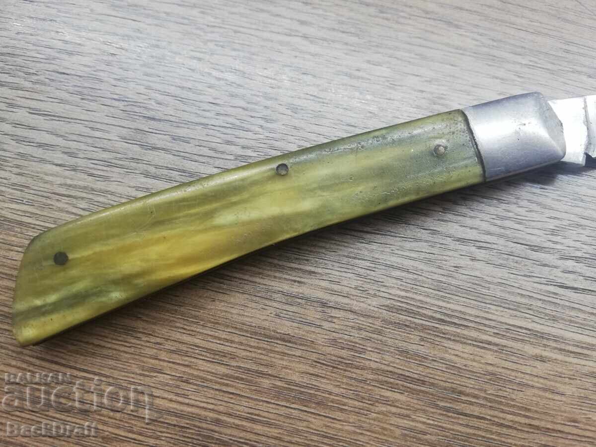 Old Soviet folding pocket knife, knife "Hammer and Sickle" V. Tarnovo - 6 Old Soviet folding pocket knife, knife "Hammer and Sickle" V. Tarnovo - 6