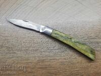 Old Soviet folding pocket knife, knife "Hammer and Sickle" V. Tarnovo